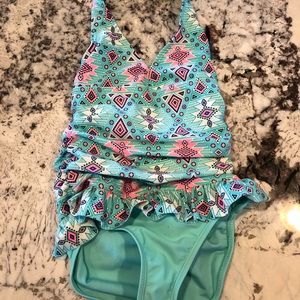Girls 1pc bathing suit Sz 7/8